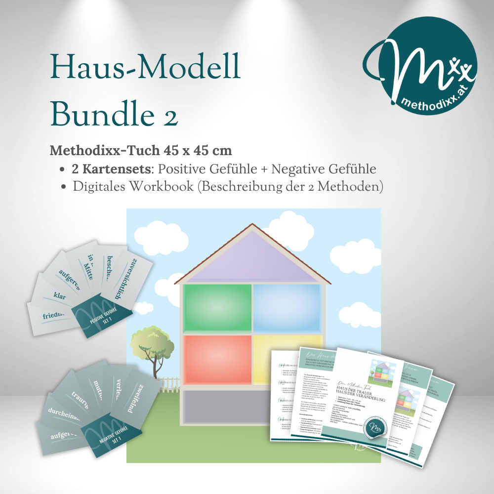 Haus-Modell 45x45 - Bundle 2 (Negative Gefühle & Positive Gefühle)