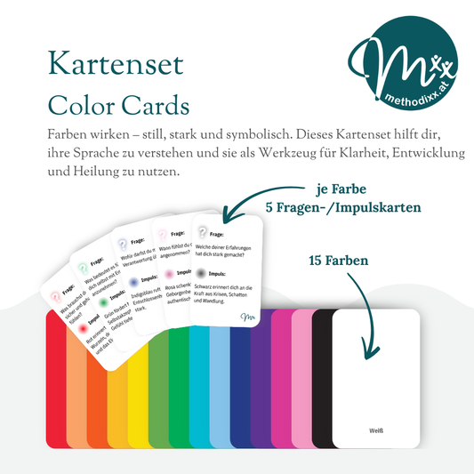 ColorCards - 75 Impulskarten für Selbsterkenntnis, Coaching & Prozessarbeit