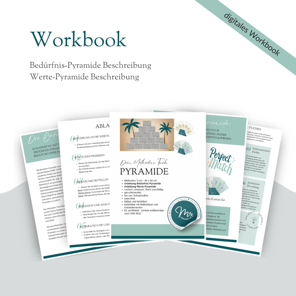 Pyramide - Methodixx Tuch für Beratung, Training & Coaching