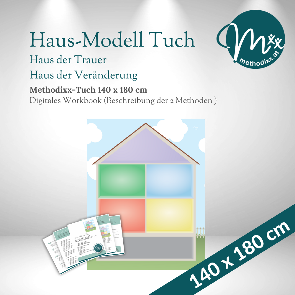 Haus der Trauer / Haus der Veränderung - Methodixx Tuch 140x180