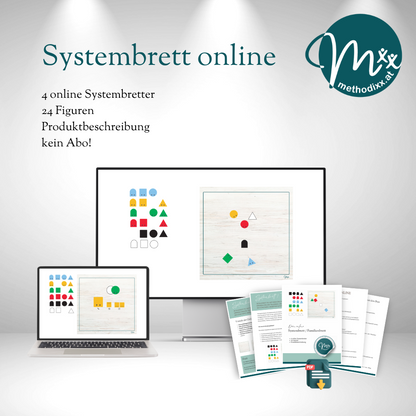 Systembrett / Familienbrett für die Online-Aufstellungsarbeit