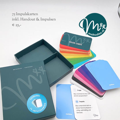 ColorCards - 75 Impulskarten für Selbsterkenntnis, Coaching & Prozessarbeit