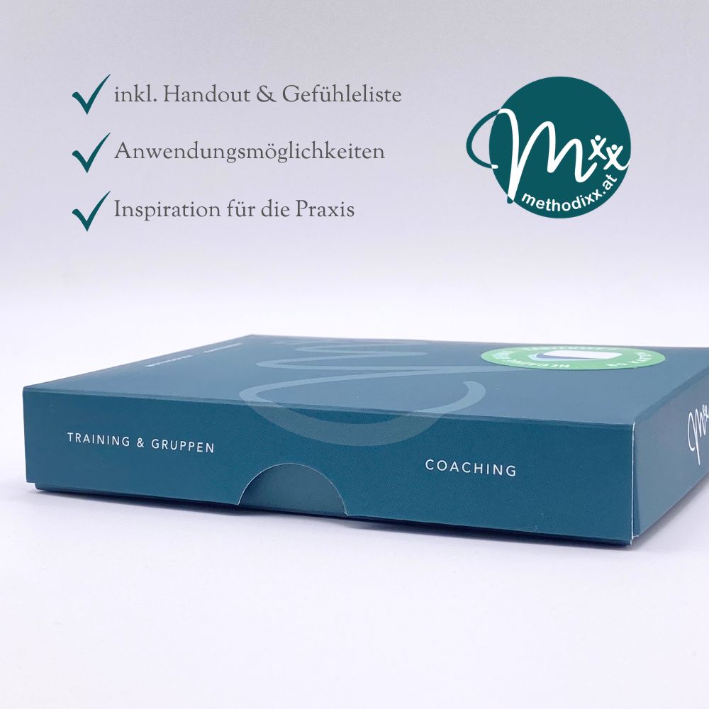 Karten-Set 1 "Negative Gefühle" für Beratung, Training, Therapie & Coaching