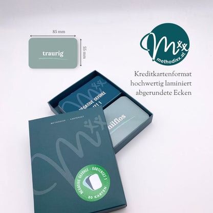 Karten-Set 1 "Negative Gefühle" für Beratung, Training, Therapie & Coaching