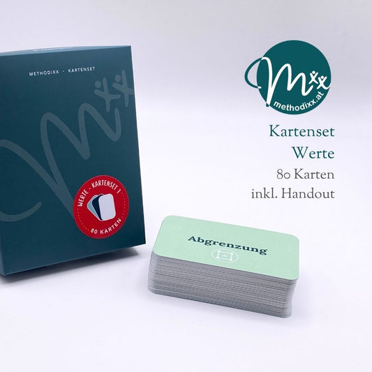 Werte Karten-Set 1 für Beratung, Training, Therapie & Coaching